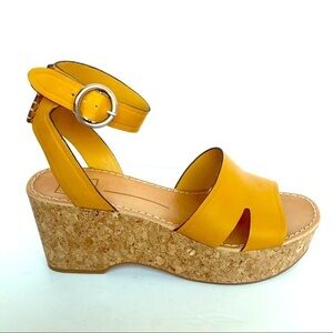 DOLCE VITA platform wedge sandals